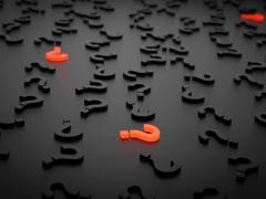 Bild mit Fragezeichen