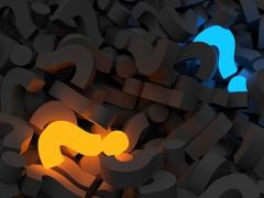 Bild mit Fragezeichen